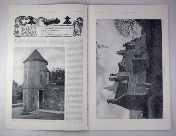 Lyddington Bede House, The Property of the Marquess of Exeter