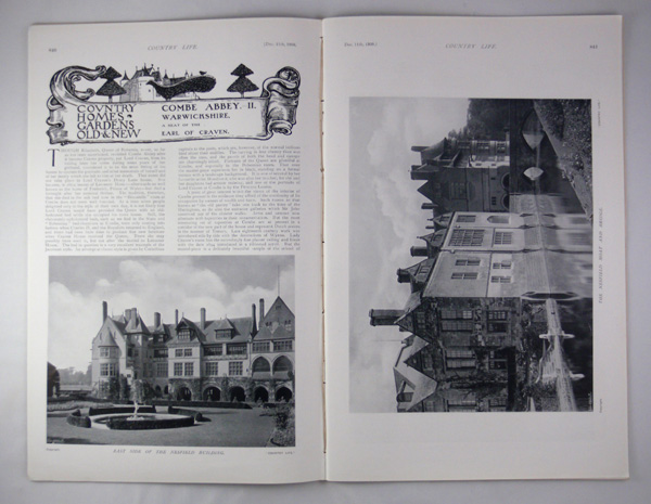 Combe Abbey (Part 2), the Seat of the Earl of Craven