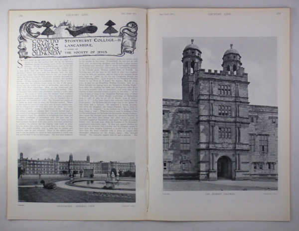 Stonyhurst College (Part 2), The Home of the Society of Jesus