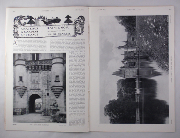 Maintenon, the Property of the Duc De Noailles