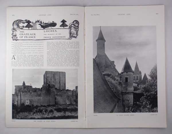 Loches in France, the Property of the French Government