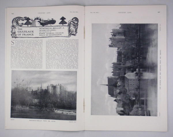 Montreuil-Bellay (Part 1), The Property of Baron Georges Charles Millin De Grandmaison 