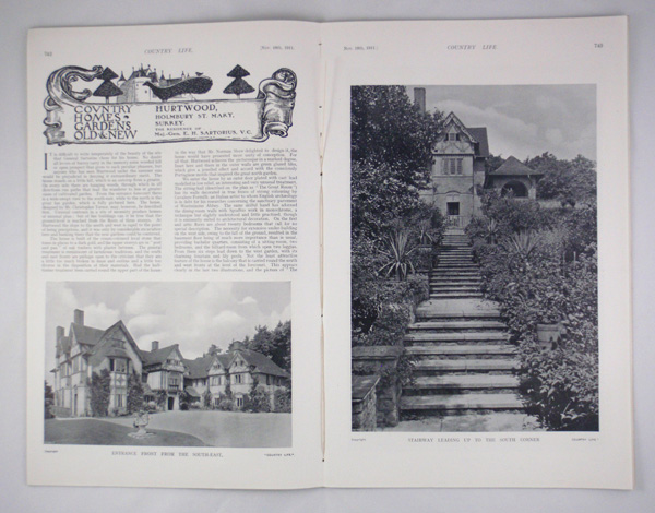 Hurtwood, The Seat of Major General E H Sartorius, V C