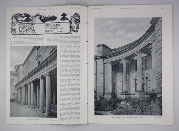 Chesters, The Seat of Mrs N. G. Clayton