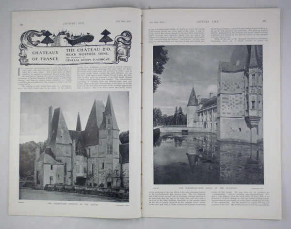 The Chateau D'o Near Mortree The Property of Henry D'aubigny