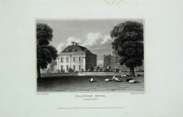 Dallington House in Northamptonshire, the Seat of Miss A B Wrighte