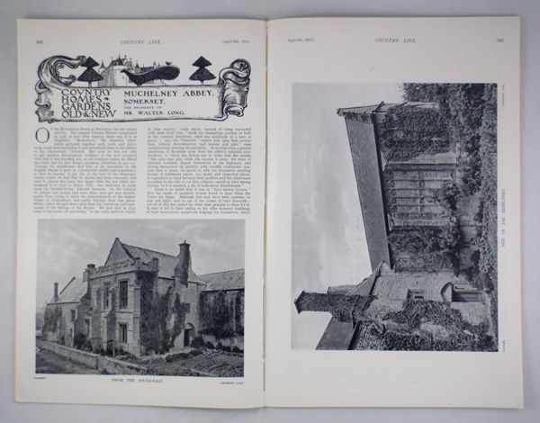 Muchelney Abbey, the Property of Mr Walter Long