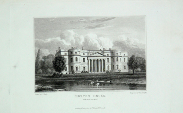 Horton House in Northamptonshire, the Seat of Sir George William Gunning, Bart