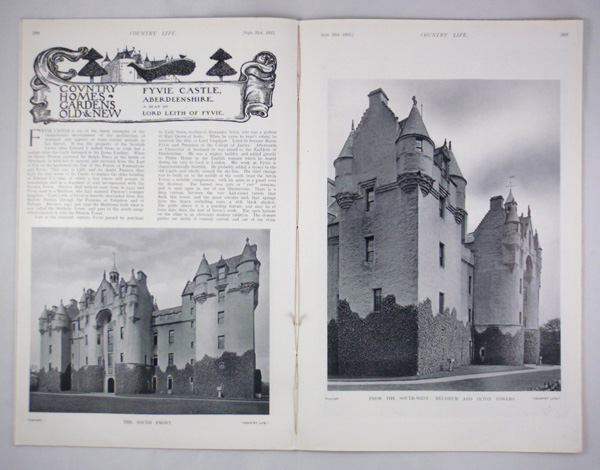Fyvie Castle, the Seat of Lord Leith of Fyvie