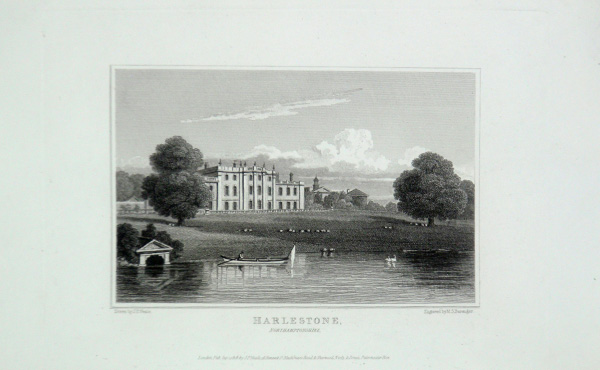 Harlestone in Northamptonshire, the Seat of Robert Andrew, Esq