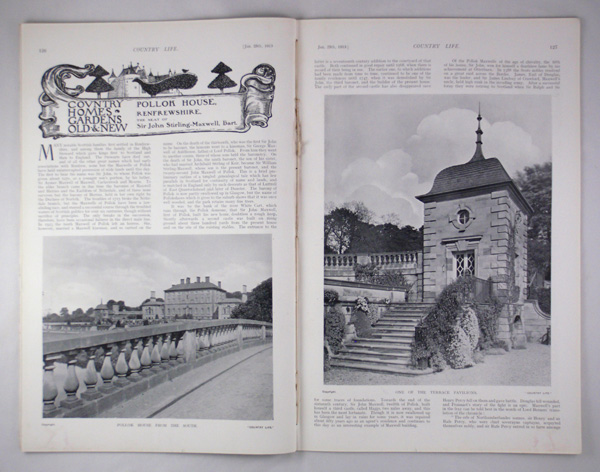 Pollok House, The Seat of Sir John Stirling-Maxwell, Bart