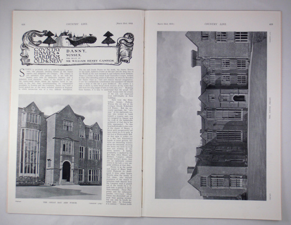 Danny House, The Seat of William Henry Campion