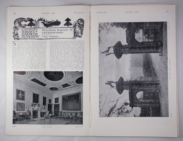 Staunton Harold (Part 2) The Seat of Earl Ferrers