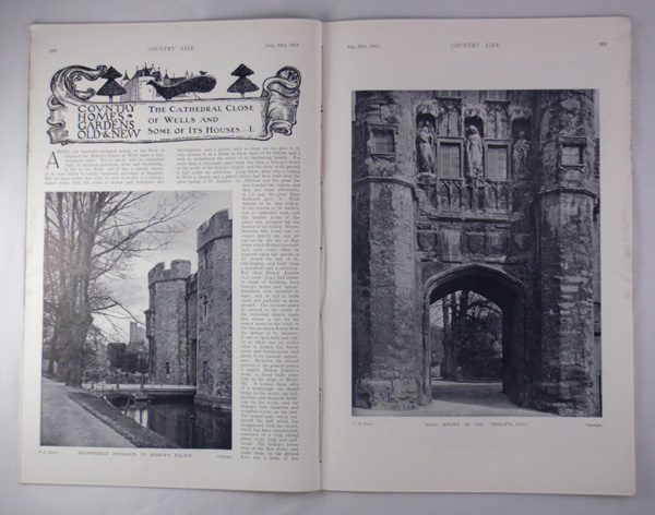 The Cathedral Close of Wells and Some of its Houses (Part 1)