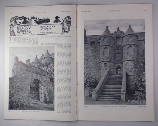 Rowallan Castle, The Seat of Lord Rowallan