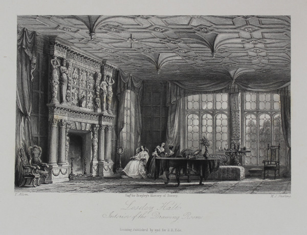 Loseley Hall, interior of the Drawing Room