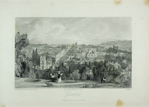 View of Guildford in Surrey