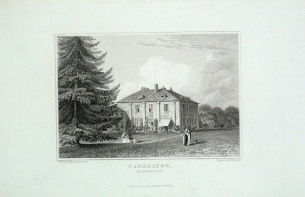 Capheaton in Northumberland, the Seat of Sir John Swinburne, Bart