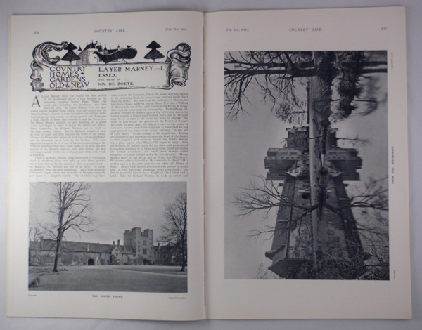 Layer Marney (Part 1), The Seat of Mr De Zoete