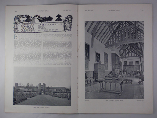 Layer Marney (Part 2), The Seat of Mr De Zoete
