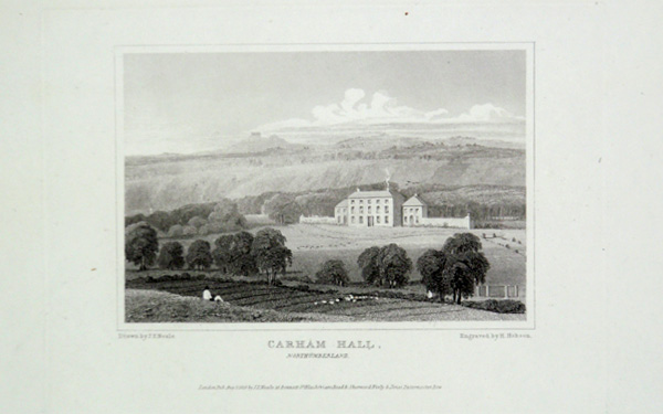 Carham Hall in Northumberland, the Seat of Andrew Compton, Esq