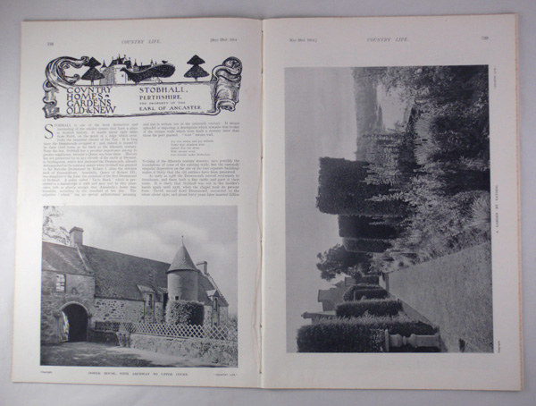 Stobhall, The Property of The Earl of Ancaster