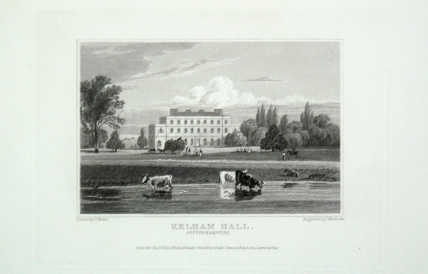 Kelham Hall in Nottinghamshire, the Seat of John Manners, Sutton, Esq