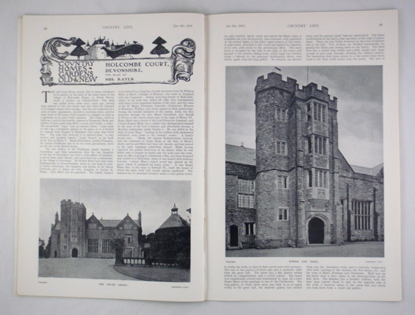 Holcombe Court, the Seat of Mrs Rayer