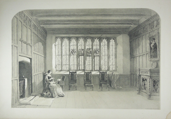 Haddon Hall in Derbyshire, The Seat of His Grace the Duke of Rutland