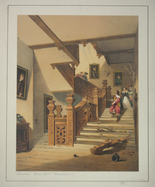 Staircase at Aston Hall