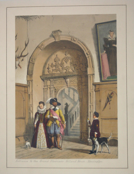 The Grand Staircase at Holland House