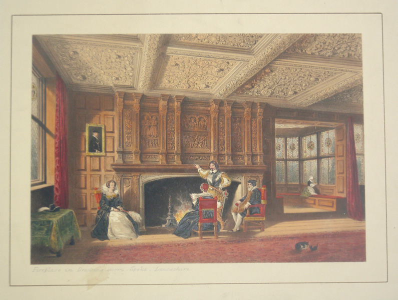 The Fireplace in the Drawing Room at Speke