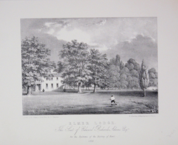 Elmer Lodge, The Seat of Edward Richards Adams, Esq