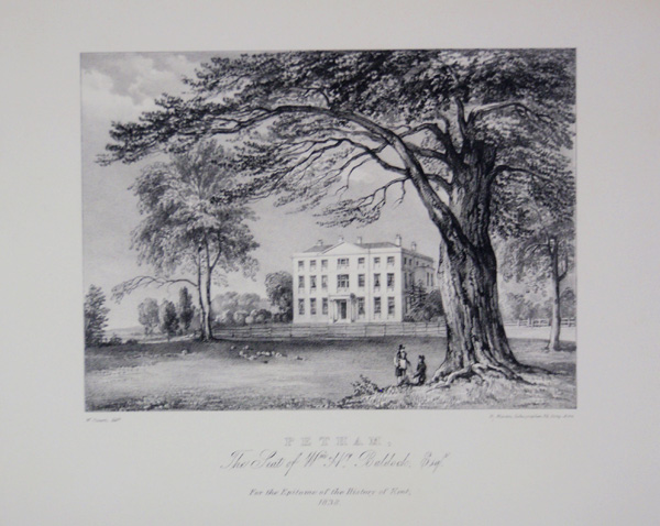 Petham, The Seat of William H Baldock, Esq