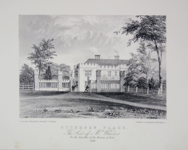 Otterden Place, The Seat of Mrs Wheeler
