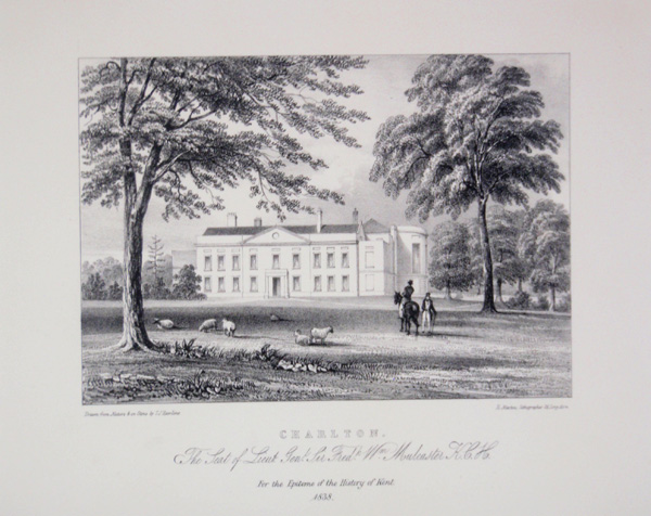 Charlton, The Seat of Sir Frederick. W. Moulcaster