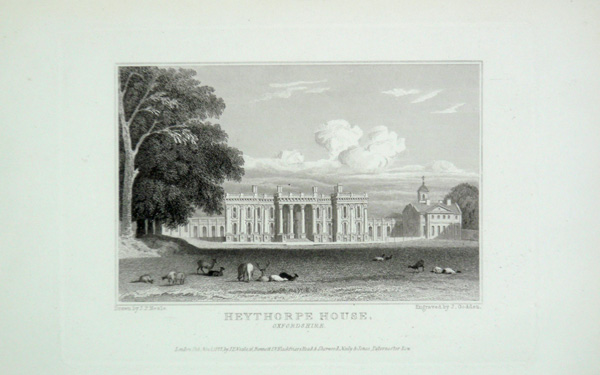 Heythorp House in Oxfordshire, the Seat of Earl of Shrewsbury