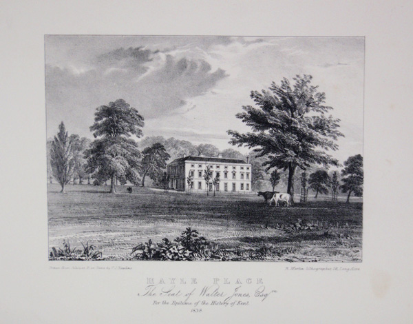 Hayle Place, The Seat of Walter Jones, Esq