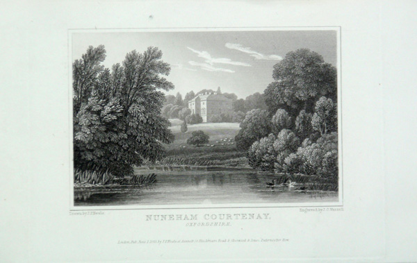 Nuneham Courtenay in Oxfordshire, the Seat of Earl Harcourt
