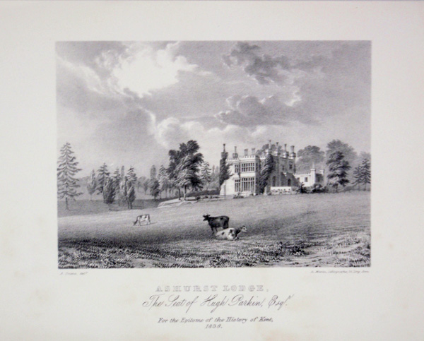 Ashurst Lodge, The Seat of Hugh Parkin, Esq