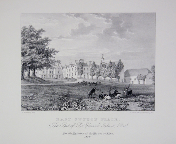 East Sutton Place, The Seat of Sir Edmund Filmer, Bart