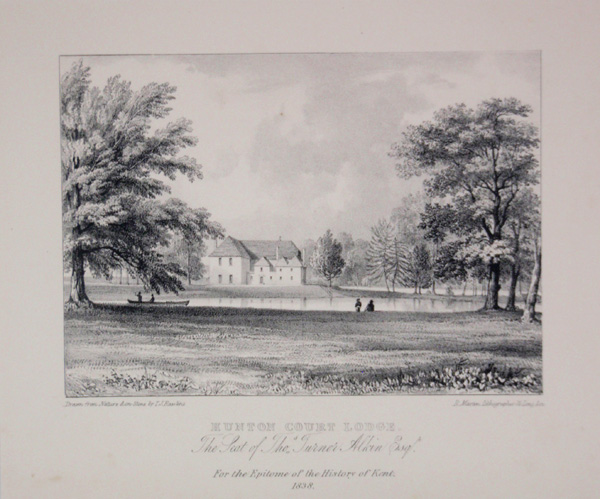 Hunton Court Lodge, The Seat of T Turner Alkin, Esq