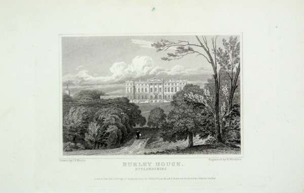 Burley House in Rutlandshire, the Seat of Earl of Winchilsea and Nottingham