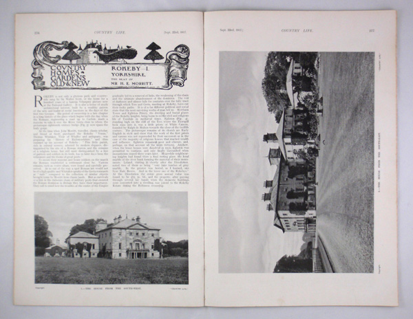 Rokeby (Part 1), The Seat of Mr H. E. Morritt