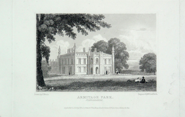 Armitage Park in Staffordshire, the Seat of Thomas Lister, Esq