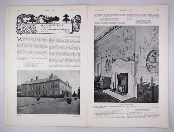 Wallington Hall (Part 1), The Seat of the Right Hon. Sir George Otto Trevelyan, Bt