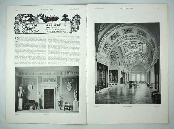 Sledmere, the Seat of Sir Mark Sykes, Bart (Part 2)
