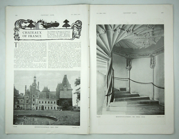 The Chateau of Montigny Le Gannelon and St Ouen