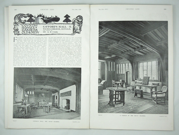 Giffords Hall, Wickhambrook (Part 2) The Seat of Mr A H Fass