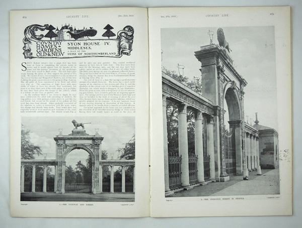 Syon House (Part 4) The Seat of the Duke of Northumberland